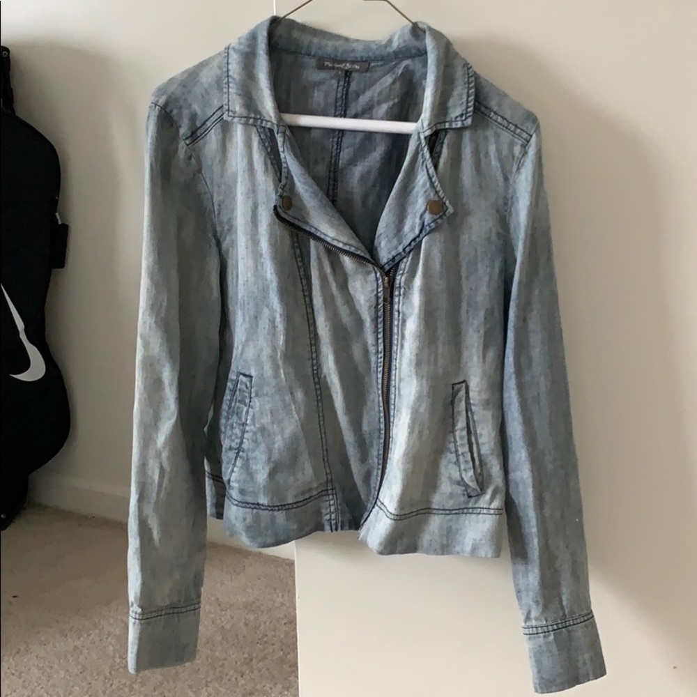 Michael Stars lightwash jacket sz Small